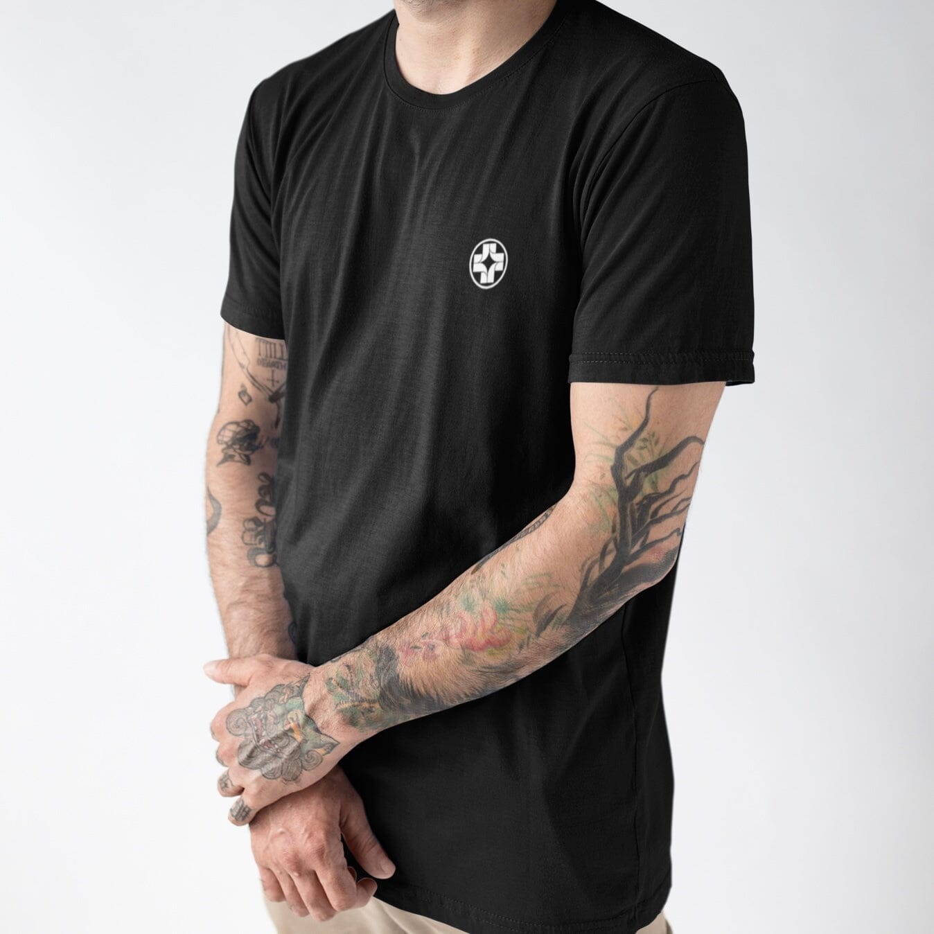 Icon Mens Short Sleeve Tee Saniderm Tattoo Aftercare