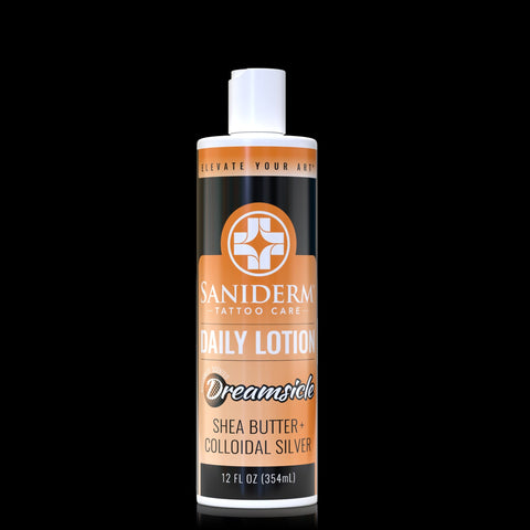 Daily Tattoo Care Lotion – Dreamsicle Scent (12 oz)